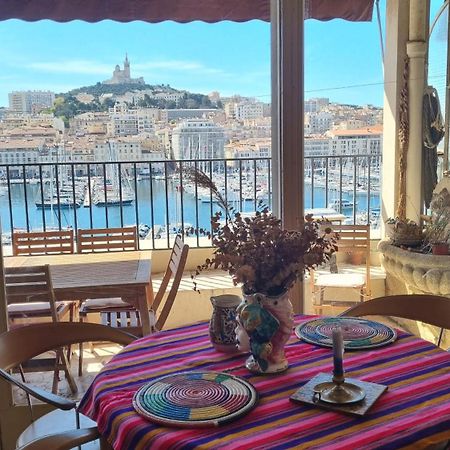 Grand T2 Surplombant Le Vieux Port Marseille Apartment Ngoại thất bức ảnh